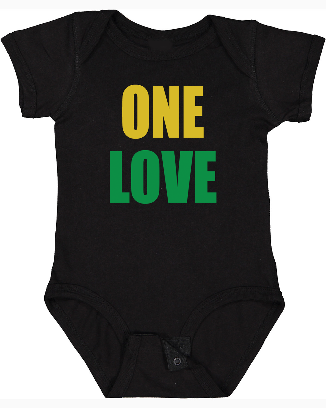 One Love Island Baby Onesie