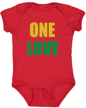 Load image into Gallery viewer, One Love Island Baby Onesie