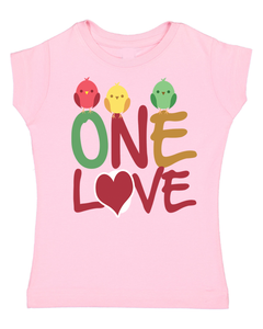 One Love T-Shirt- Girls